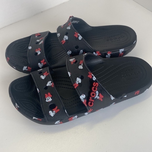 Minnie Mouse Crocs M9 W 11 - Picture 2 of 4
